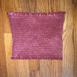 Hollister Velvet Tube Top